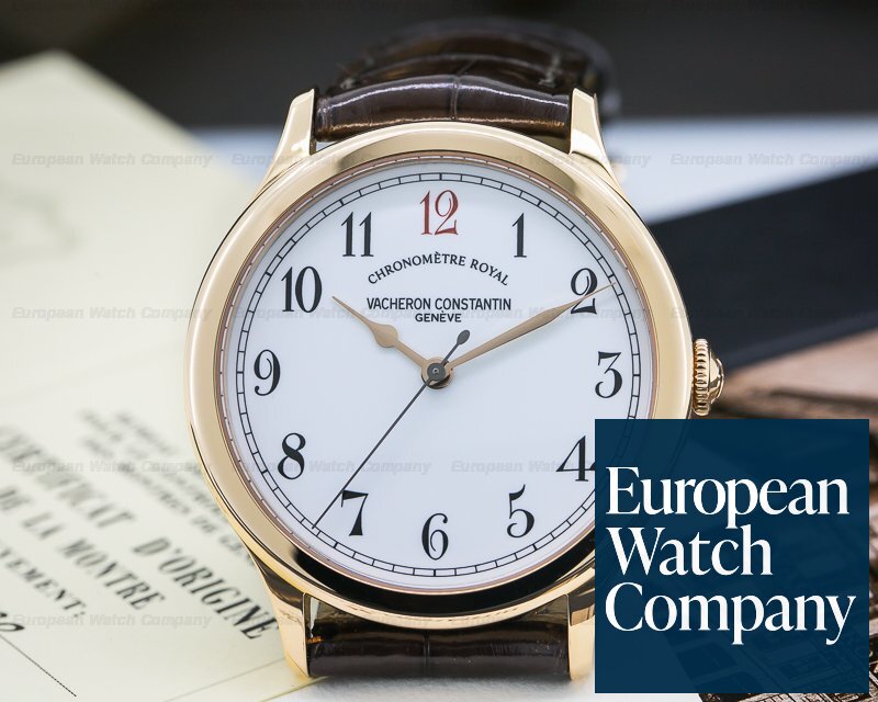 Vacheron Constantin 86122/000r-9286 Hitoriques Chronometre Royal 1907 Enamel Dial Limited