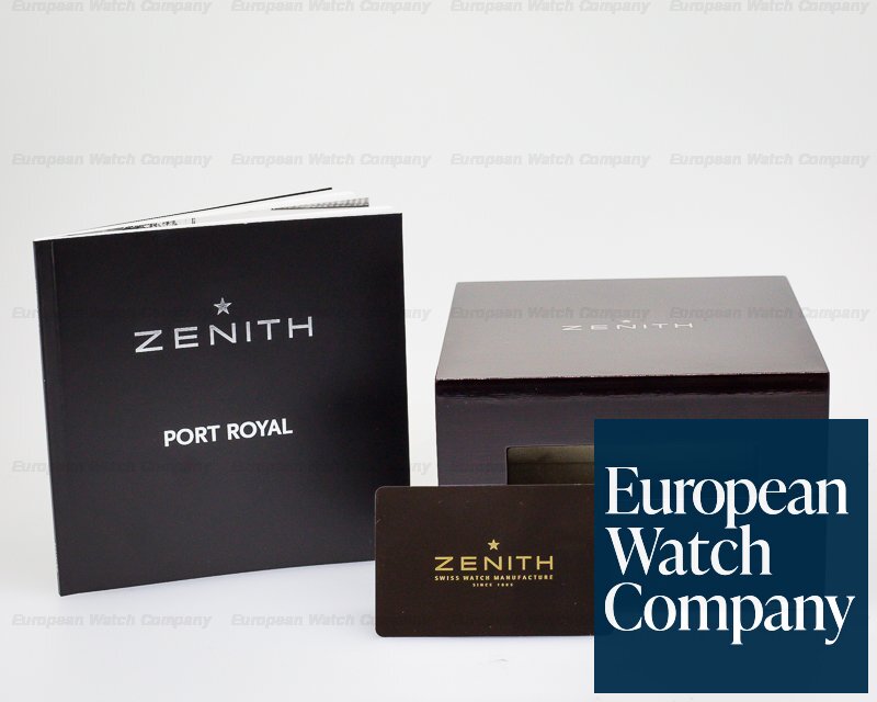 Zenith Heritage Port Royal Manual Wind SS Grey Dial Ref. 03-5010-2562-91-C493