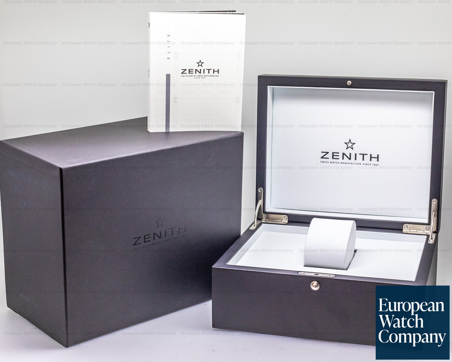 Zenith Elite Chronograph Classic SS Blue Dial 42MM Ref. 03.2272.4069/51.C700
