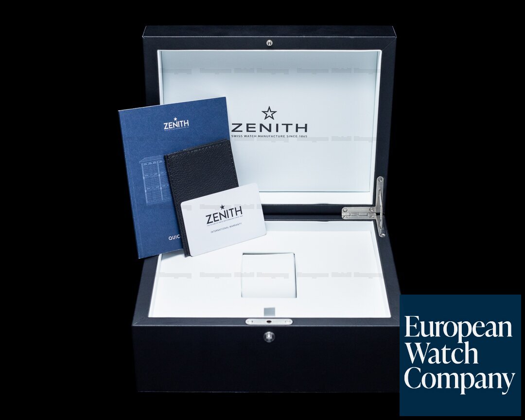 Zenith El Primero Chronomaster Sport 41mm Black Dial 2021 Ref. 03.3100.3600/21.M3100