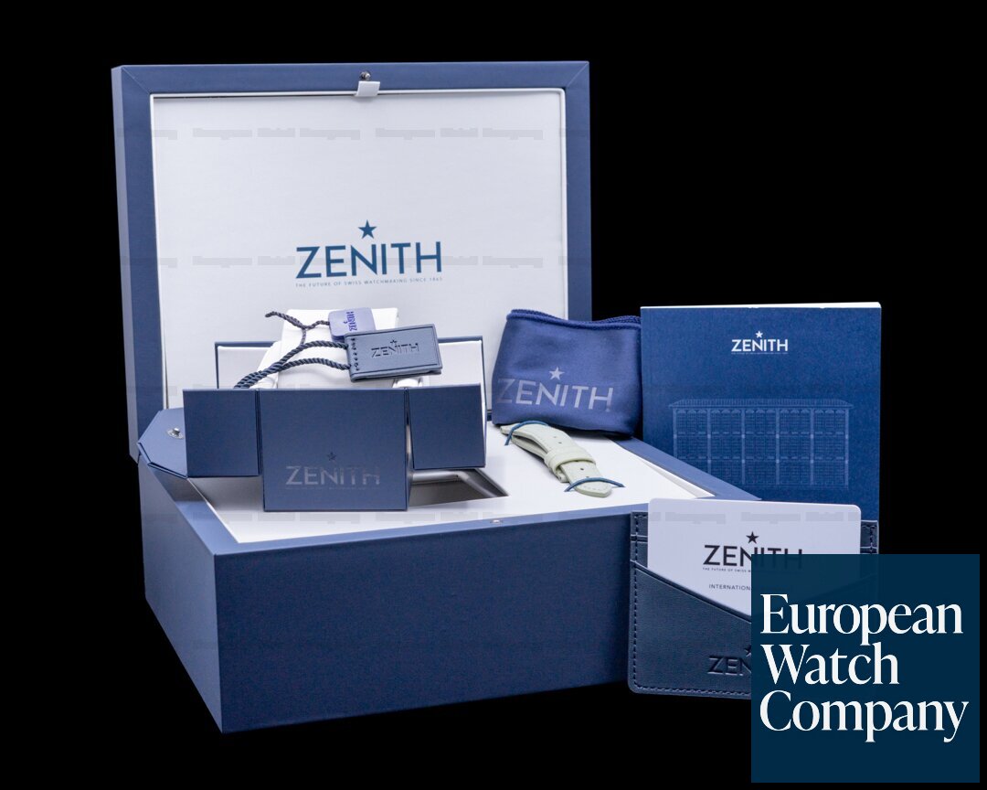 Zenith Chronomaster Revival A386 SJX Poker Chip Limited Edition Ref. 97.G383.400/38.C881