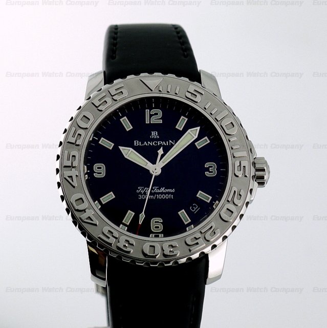 Blancpain Fifty Fathoms Trilogy Collection SS/Rubber Ref. 2200-1130-64B