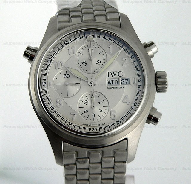 IWC Pilot Spitfire Rattapante White Dial SS/SS 42MM Ref. IW371348
