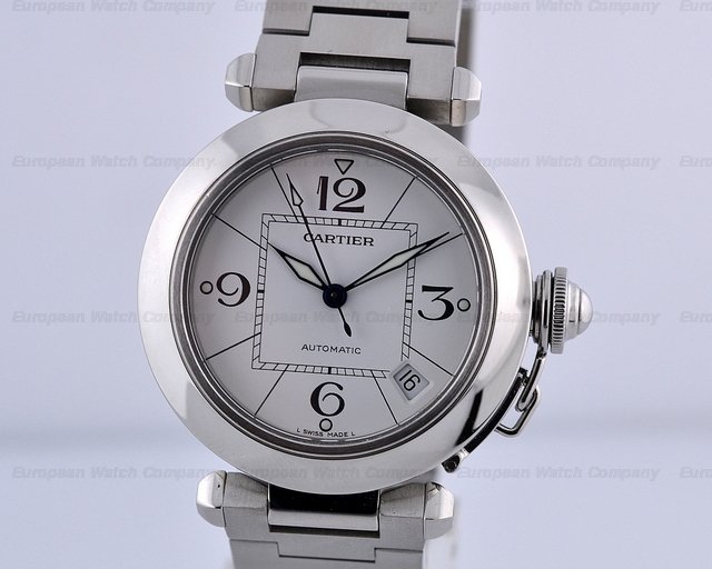 Cartier Pasha C White Dial SS/SS 35MM Ref. W31074M7