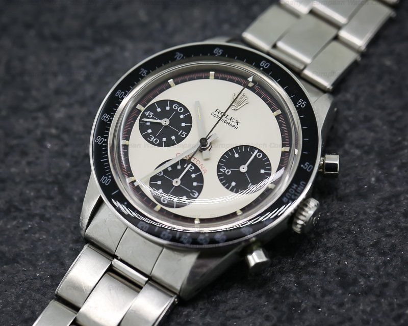 suppe fællesskab Sprout Rolex 6241 Vintage Cosmograph Daytona Exotic "Paul Newman" Dial SS (23597)  | European Watch Co.