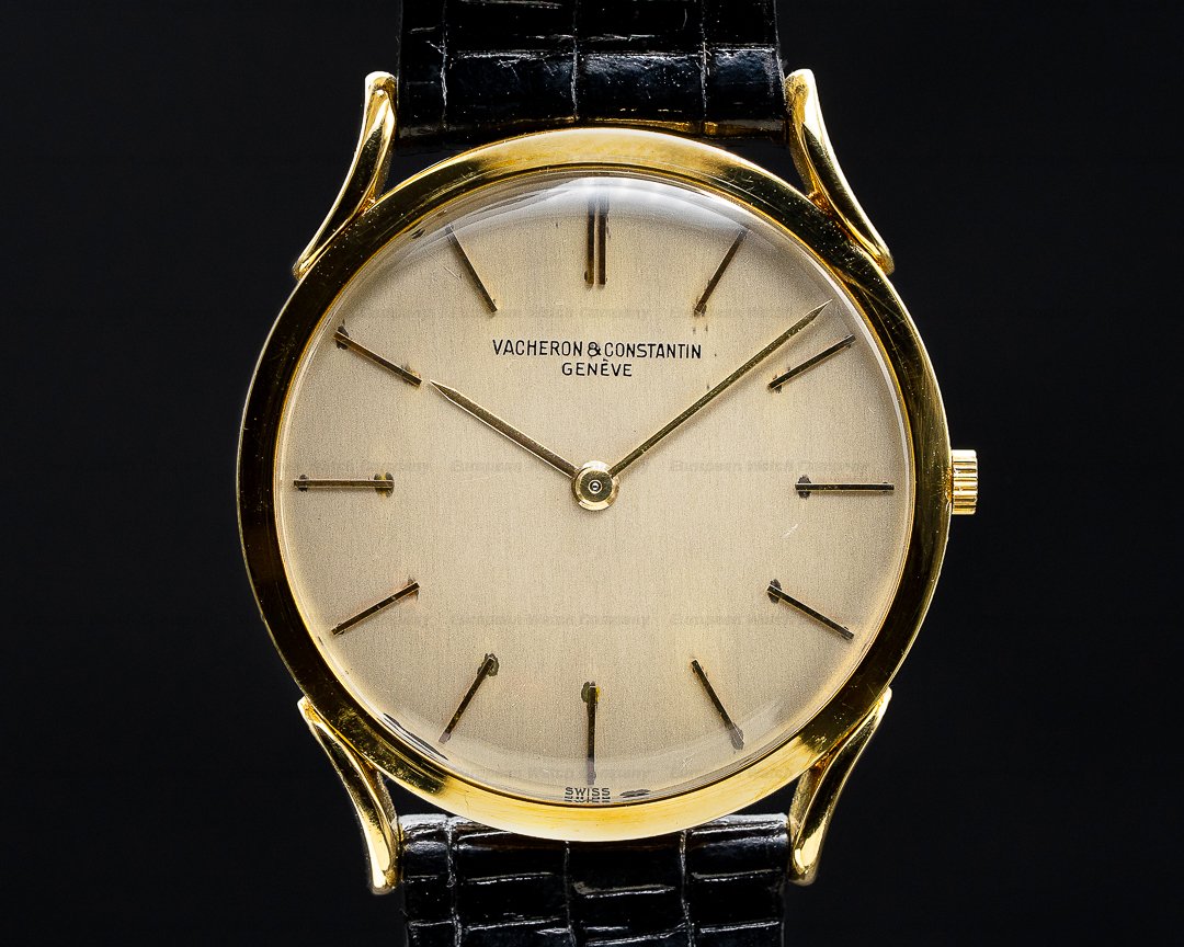 (35612) Vacheron Constantin 4961 Manual Vintage Dress Watch Thin 18K