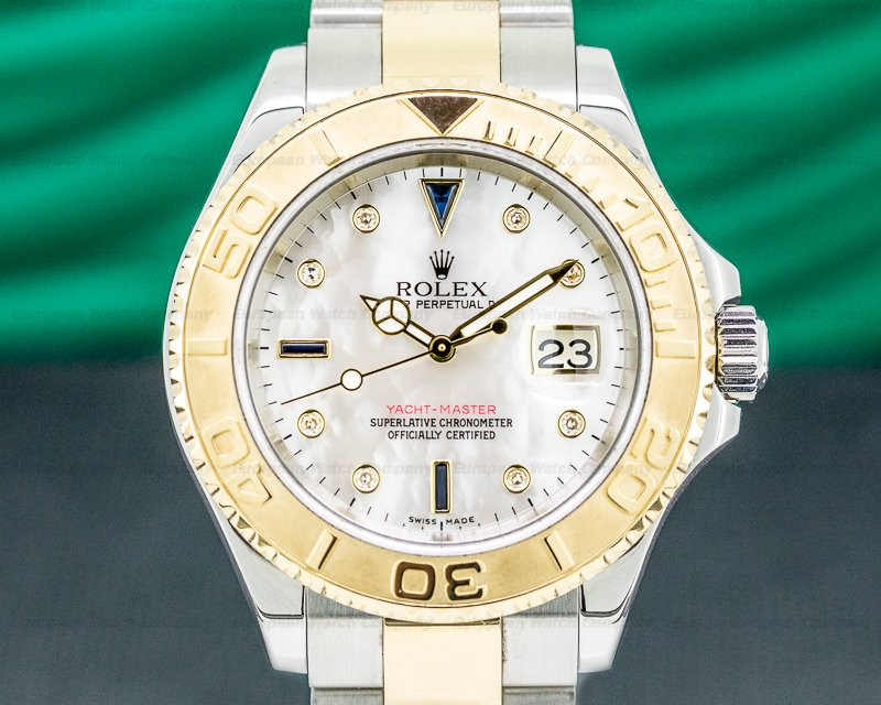rolex yacht master mother of pearl dial