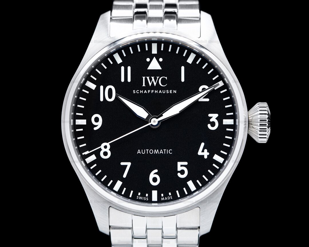 IWC Big Pilots Watch IW329301 43mm Black Dial Bracelet UNWORN Ref. IW329301