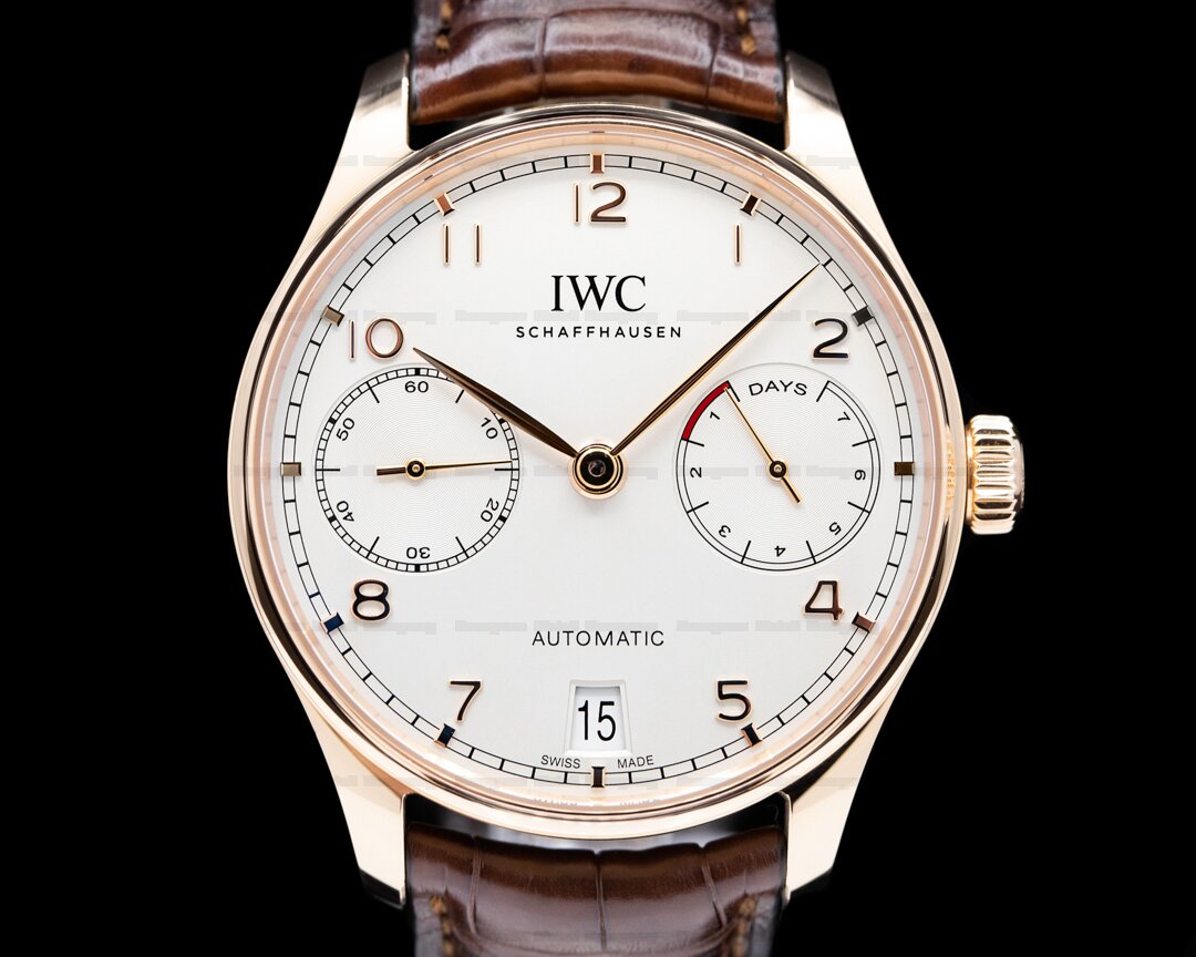 IWC Portuguese 7 Day Automatic 18K Rose Gold Ref. IW500701