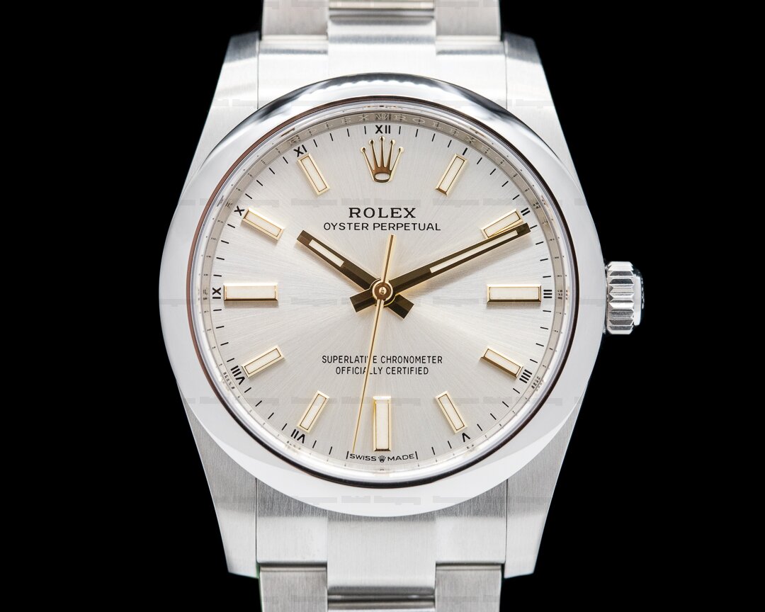 Rolex Oyster Perpetual 124200 34mm SS / Silver Dial 2022 UNWORN Ref. 124200