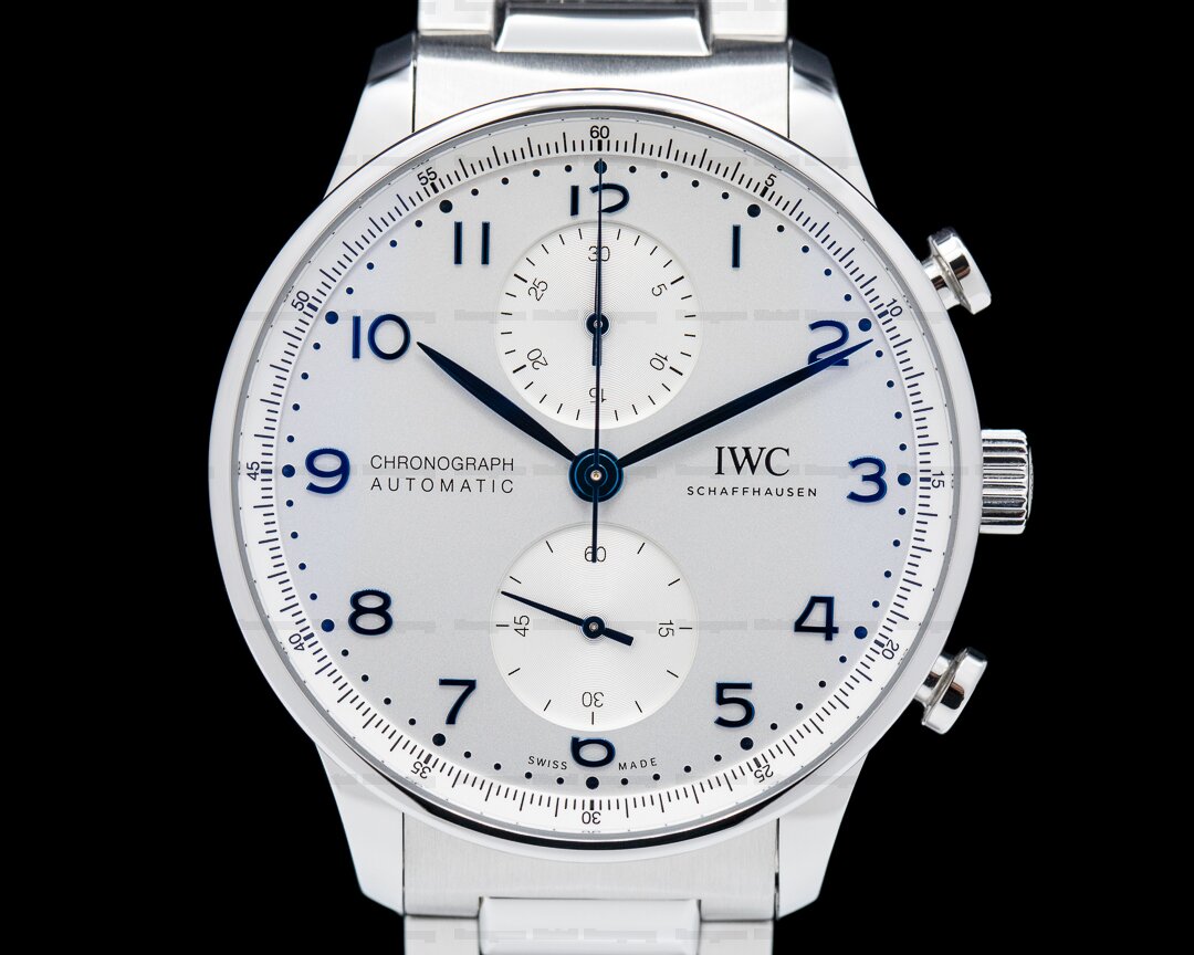 IWC Portuigieser Chronograph Silver Dial SS / Bracelet 2022 Ref. IW371617