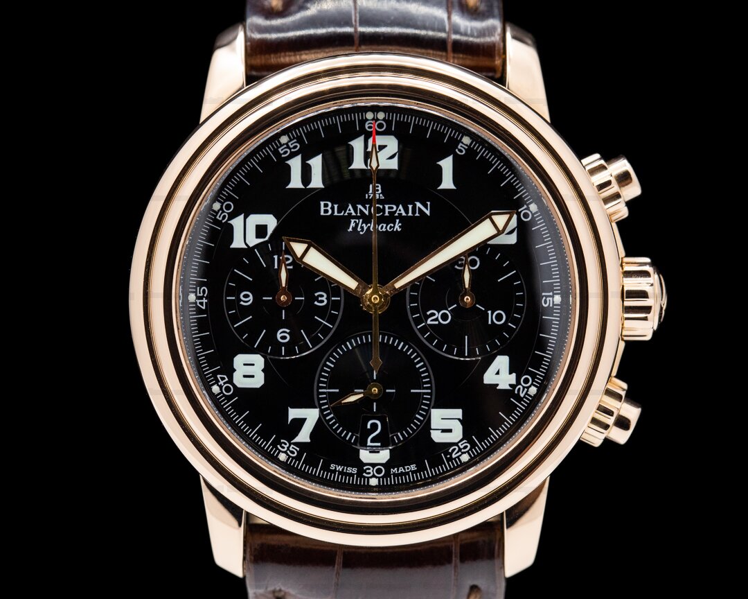 Blancpain Flyback Chronograph Limited Edition 18K Rose Gold 38mm Ref. 2185F-3630-64-BDA