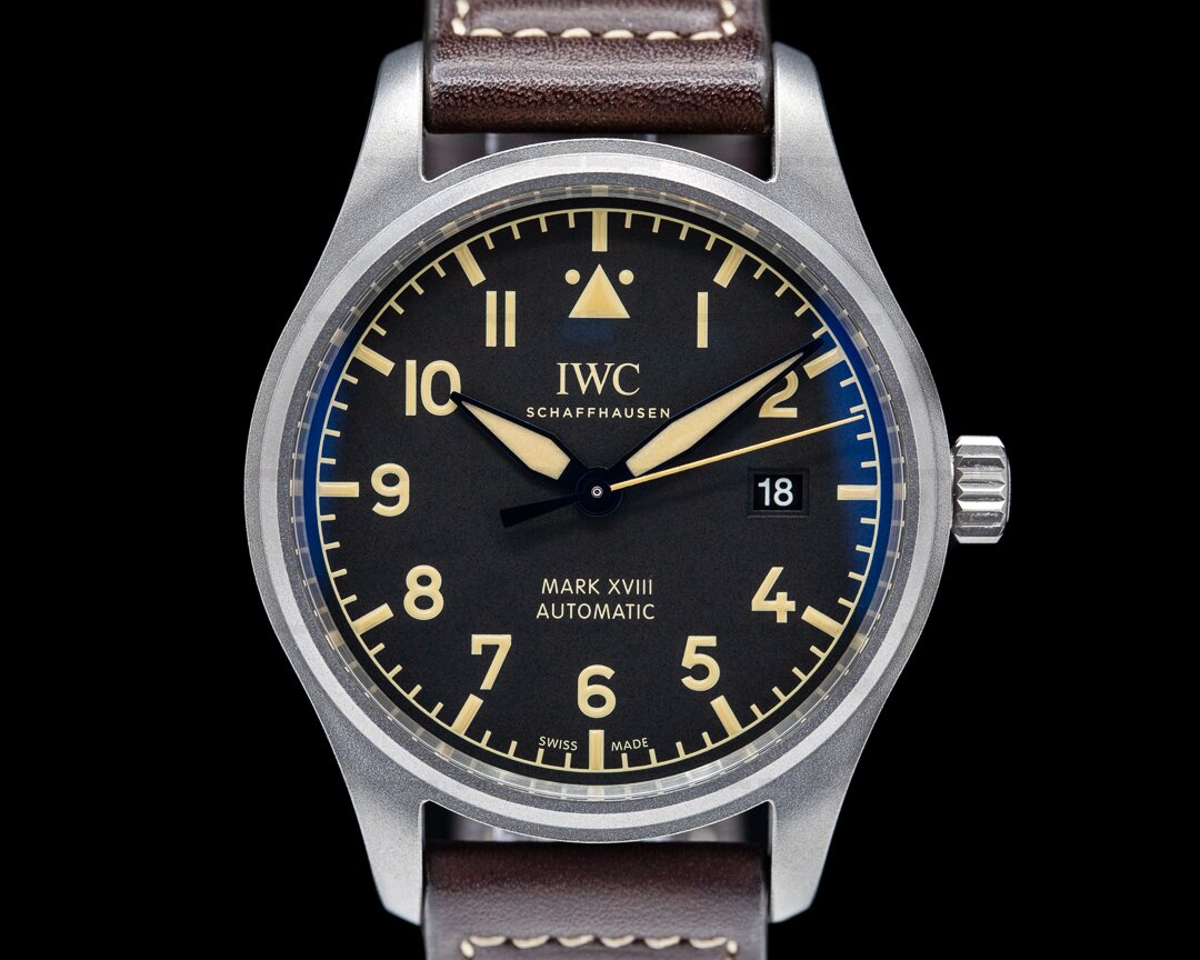 IWC Pilots Watch Heritage Mark XVIII Heritage Titanium Ref. IW327006