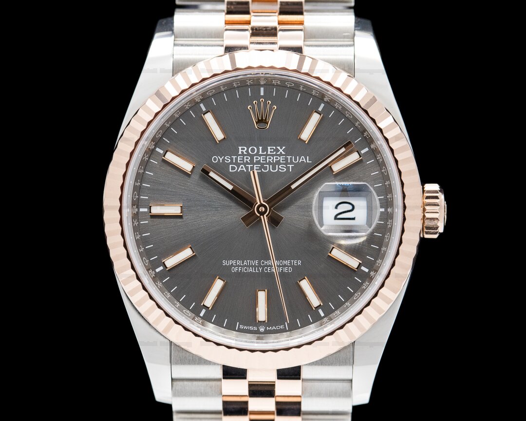 Rolex Datejust SS / Everose Gold Wimbledon Dial 2021 Ref. 126231