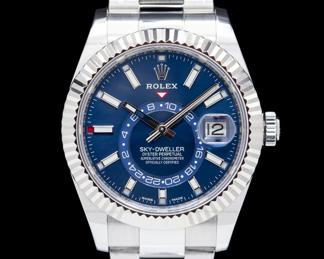 Rolex Sky Dweller 326934 Steel Blue SS / Oyster 2019 Ref. 326934