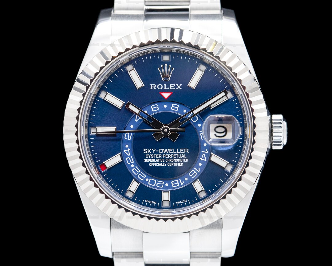 Rolex Sky Dweller 326934 Steel Blue SS / Oyster 2021 Ref. 326934