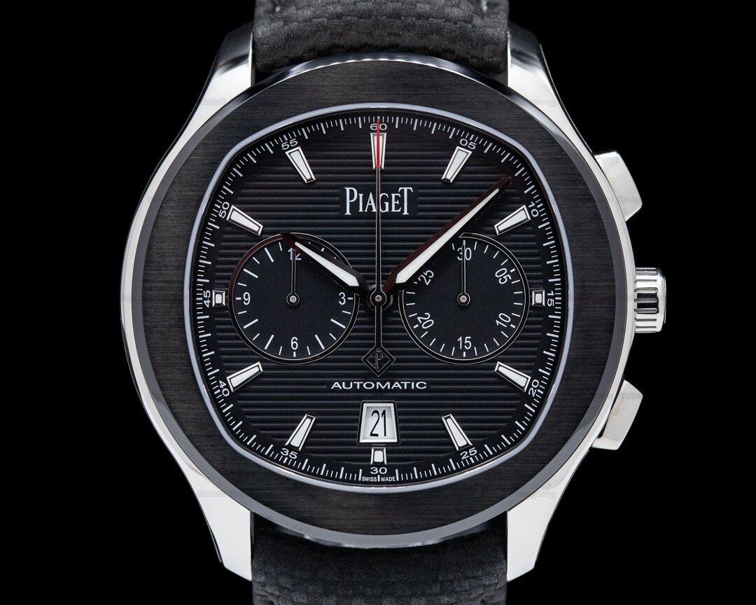 Piaget Polo Chrono Stainless Steel with ADLC bezel Limited Edition Ref. G0A42002