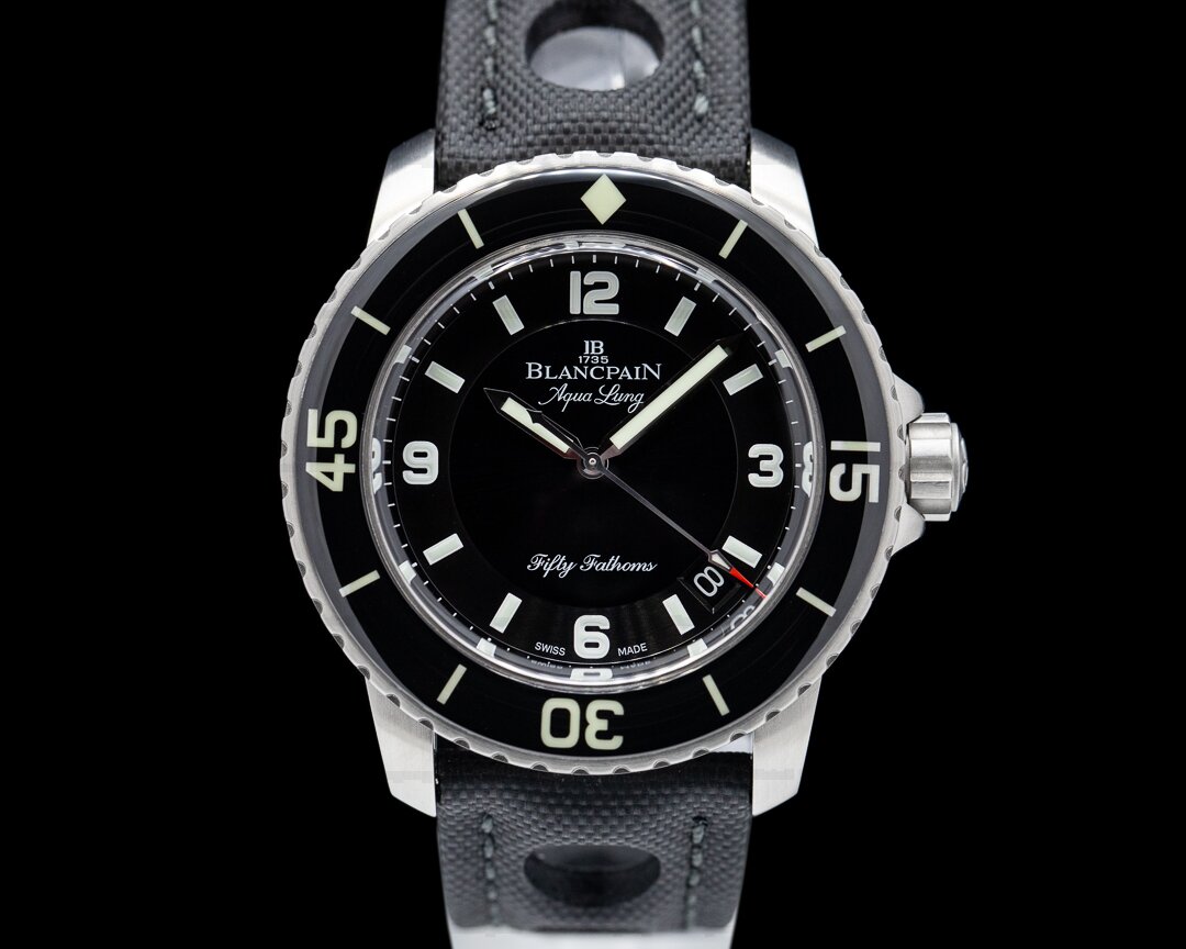 Blancpain Fifty Fathoms Tribute to Aqualung SS Limited Ref. 5015C-1130-52B