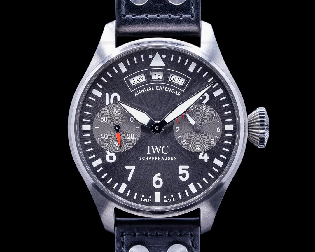 IWC Big Pilot Annual Calendar Spitfire SS / Grey Dial Ref. IW502702