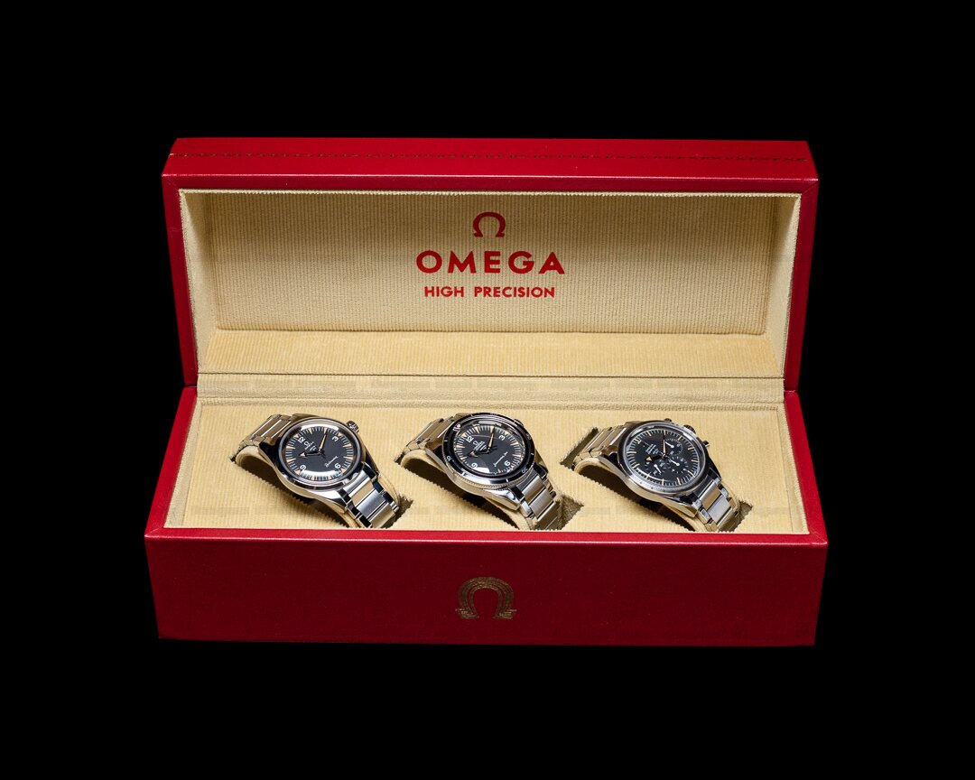 Omega 1957 Trilogy Set Limited Edition 3 Watch Set FULL SET Ref. 311.10.39.30.01.002