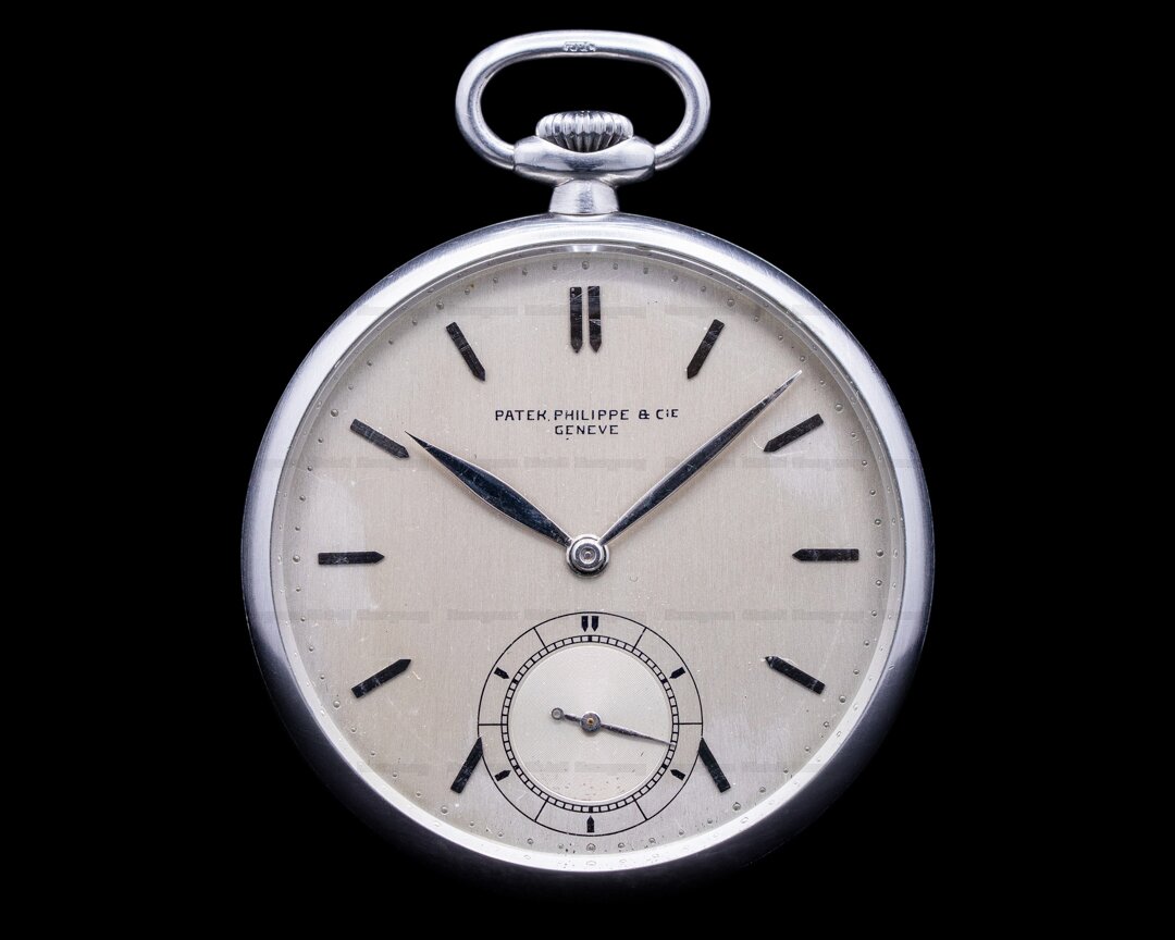 Patek Philippe Patek Philippe & Cie Vintage Pocket Watch Stainless Steel 46MM Ref. 