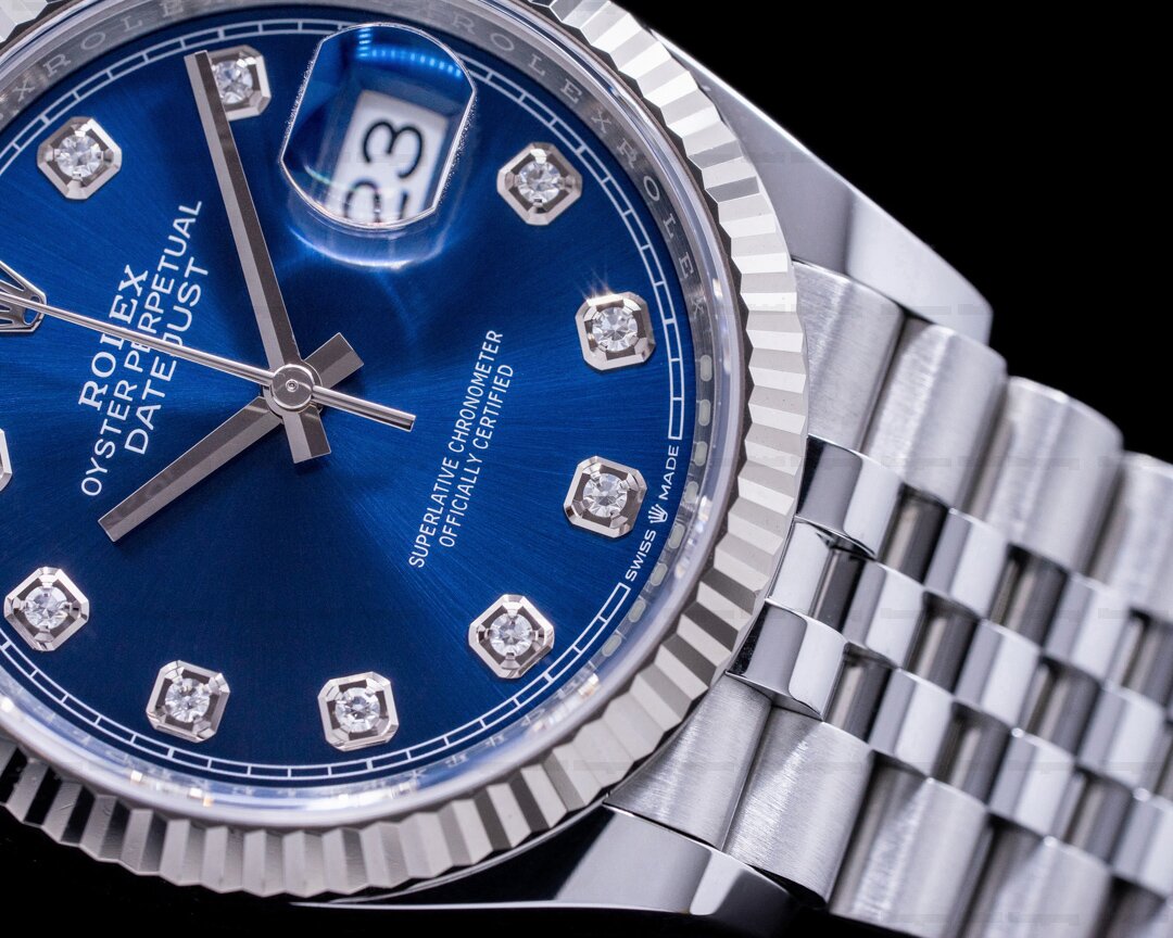 Rolex Datejust 126234-0011 Blue Diamond Dial / Jubilee Bracelet 2022 Ref. 126234-0011