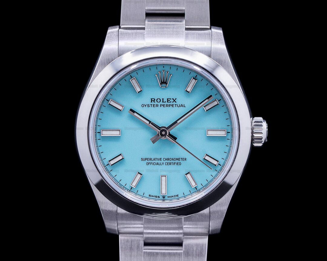 Rolex Oyster Perpetual 277200 31mm SS / Turquoise 2023 UNWORN Ref. 277200