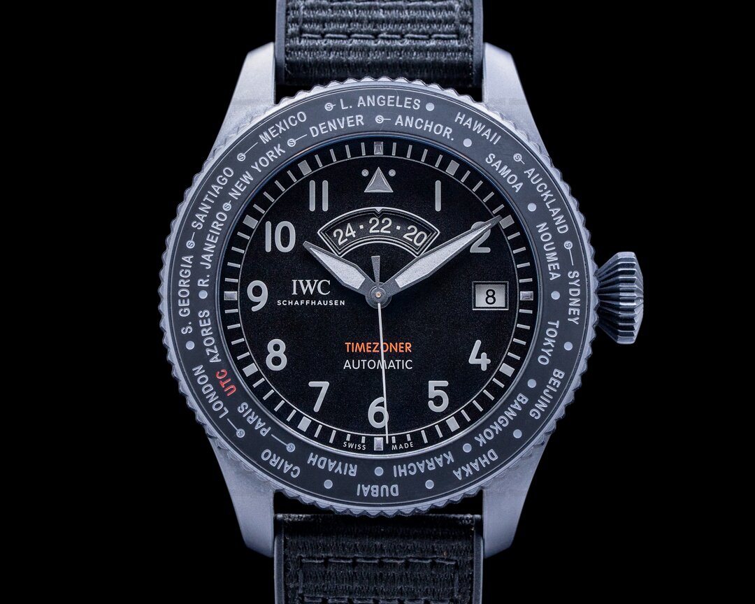 IWC Pilots Watch Timezoner Top Gun Edition IW395505 LIMITED UNWORN Ref. IW395505
