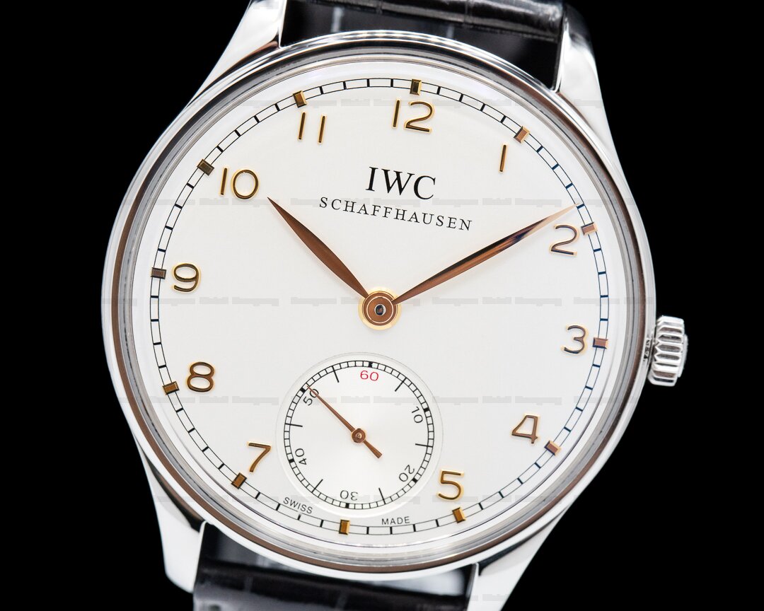 IWC Portuguese Hand Wound Silver Dial Ref. IW545408