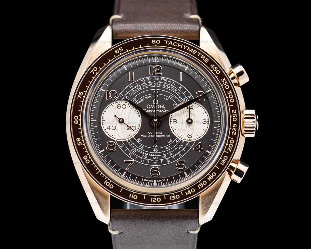 Omega Speedmaster Chronoscope Co-Axial Master Chronometer Chronograph Bronze Ref. 329.92.43.51.10.001