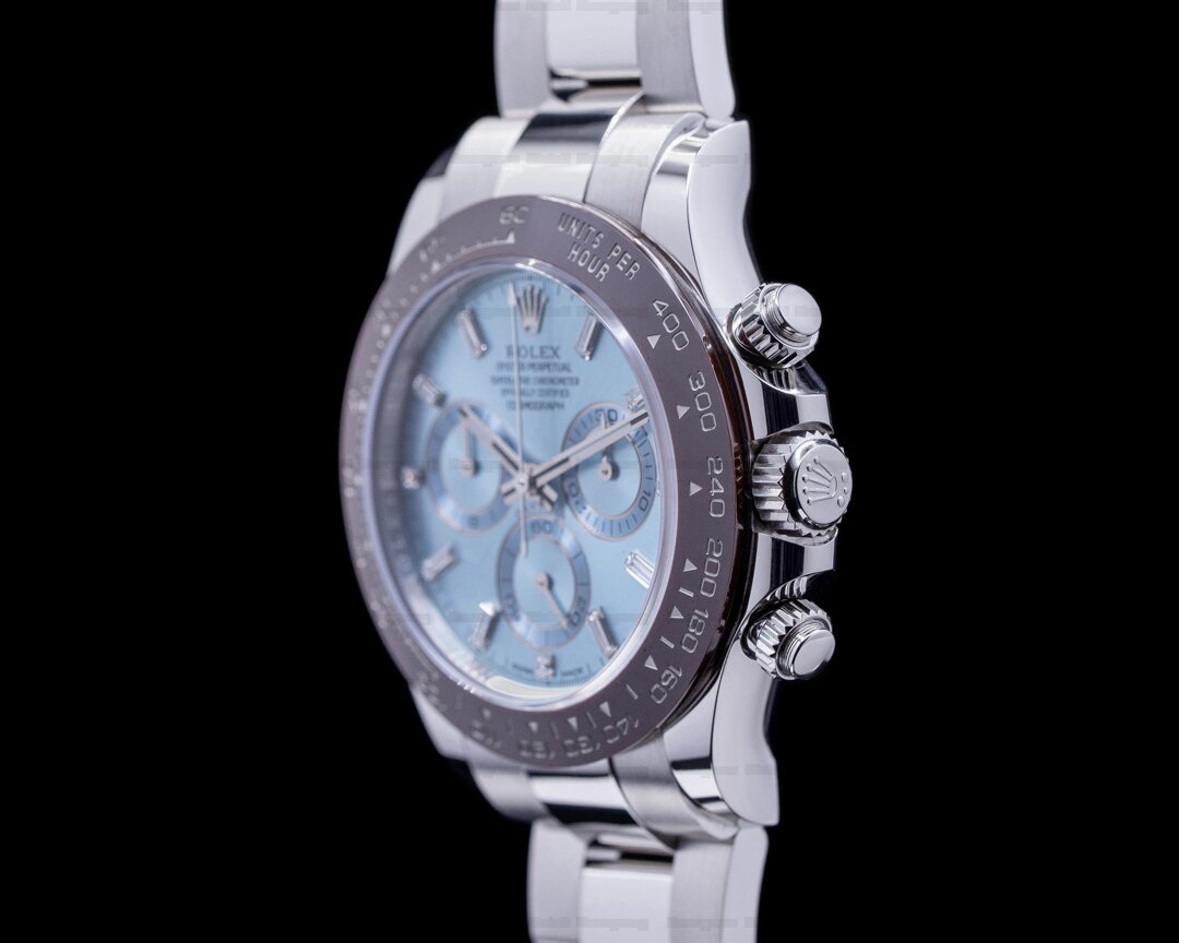 Rolex Daytona Platinum 116506 Glacier Blue Diamond ADDITIONAL DIAL Ref. 116506