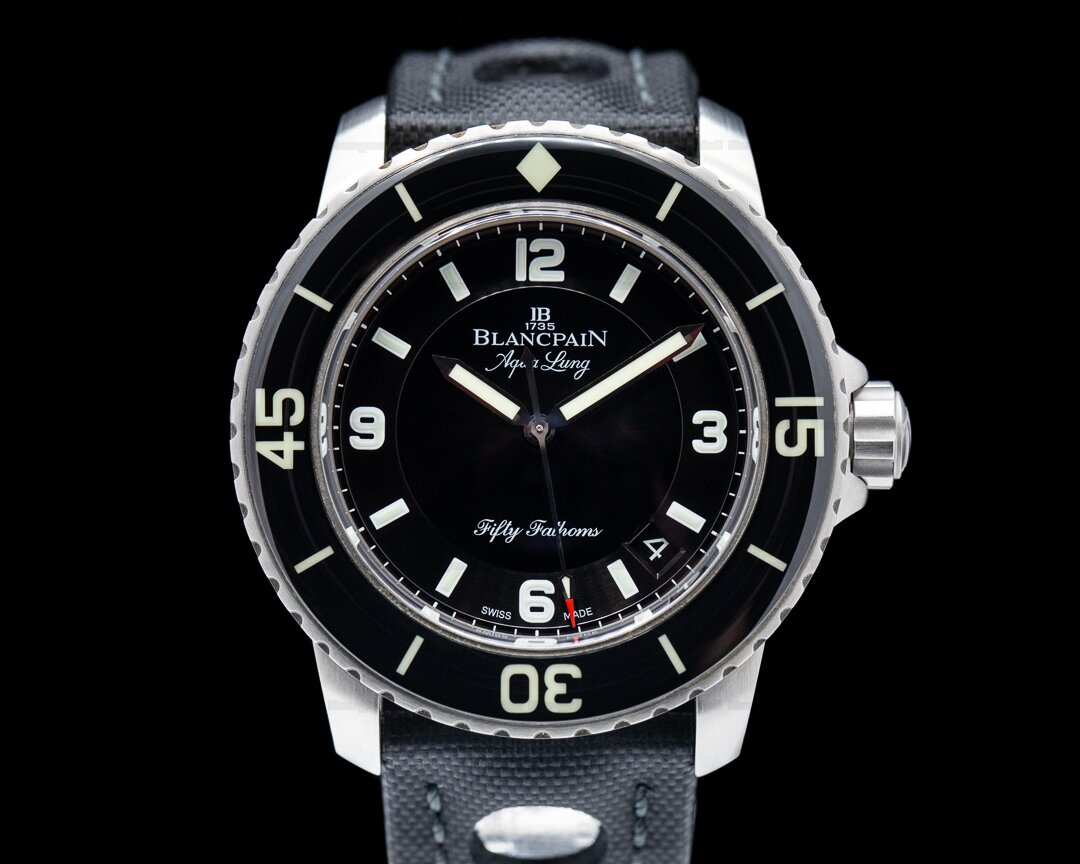 Blancpain Fifty Fathoms Tribute to Aqualung SS Limited Ref. 5015C-1130-52B
