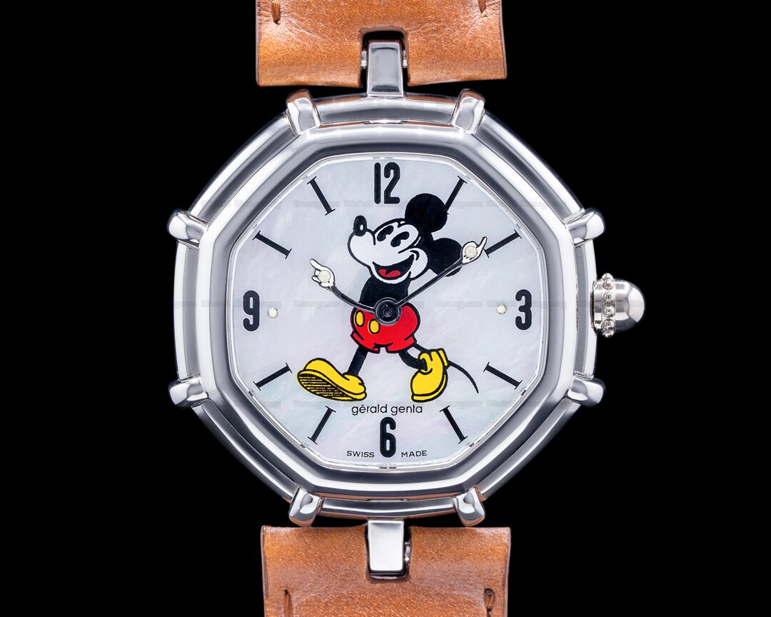 Gerald Genta Mickey Mouse G3487 Automatic MOP Dial 35MM Ref. G3487.7