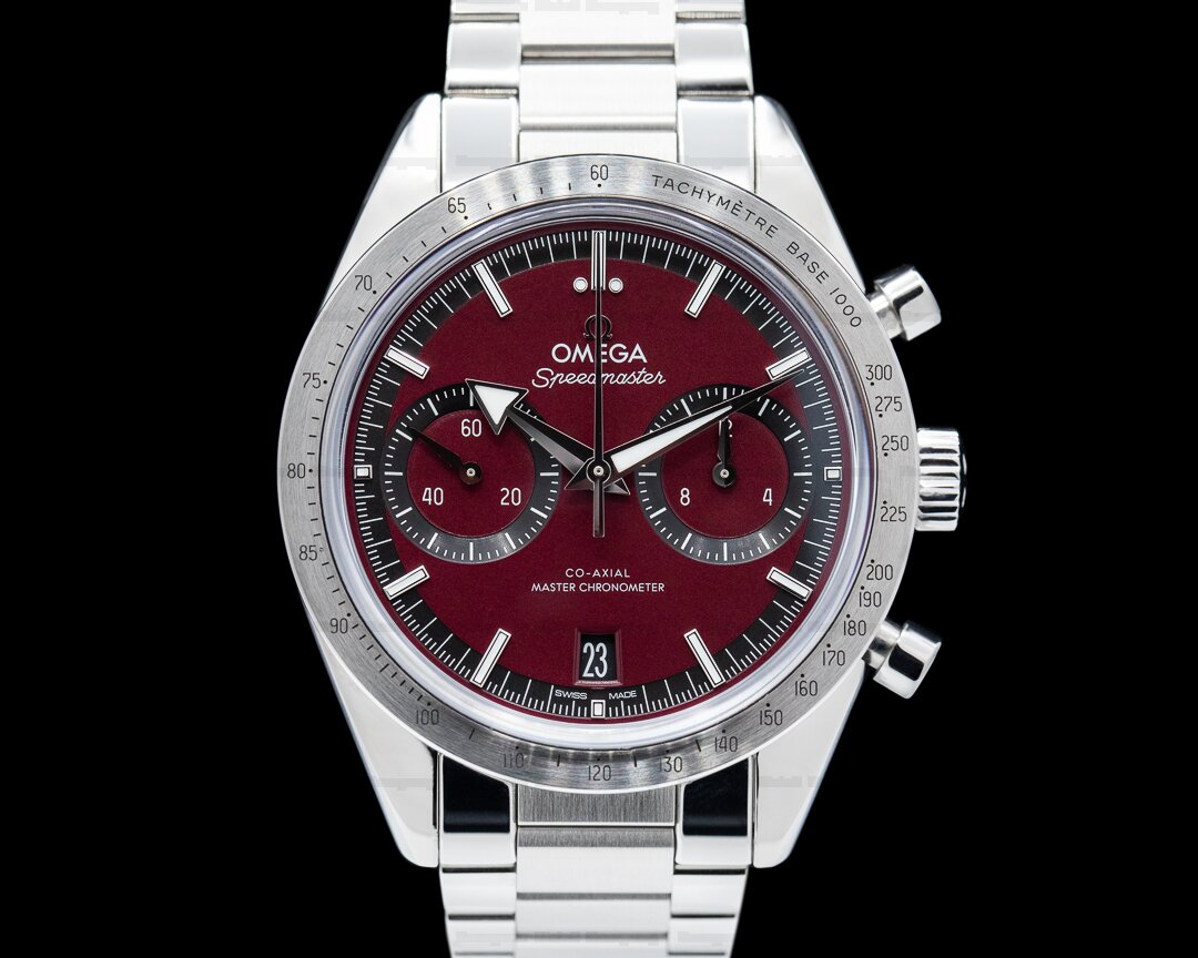 Omega Speedmaster 57 Co-Axial SS Red Dial 2023 Ref. 332.10.41.51.11.001