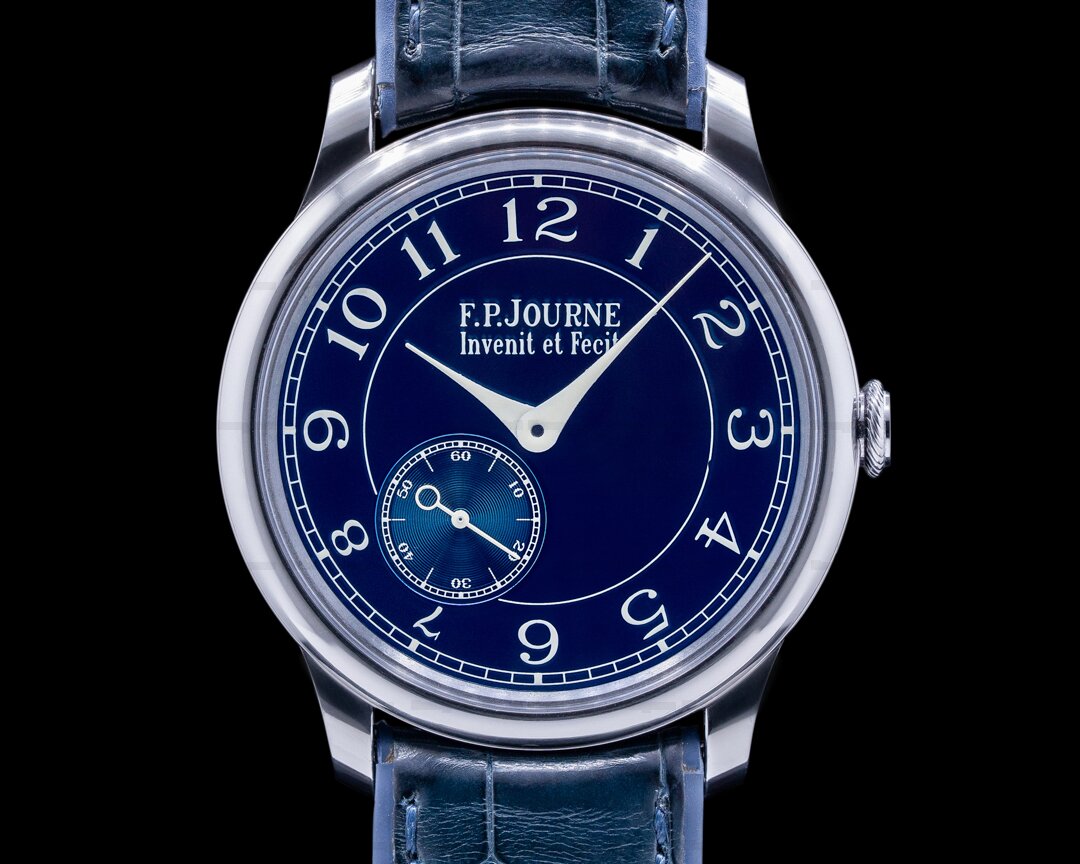 F. P. Journe Chronometre Bleu Tantalum Blue Dial Ref. CB Chronometre Bleu 