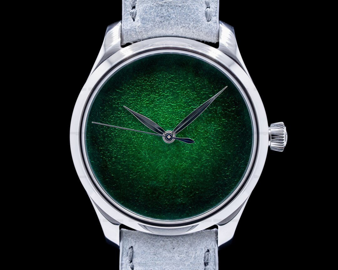 H. Moser and Cie. Endeavour Centre Seconds Concept Lime Green Dial Ref. 1200-1233