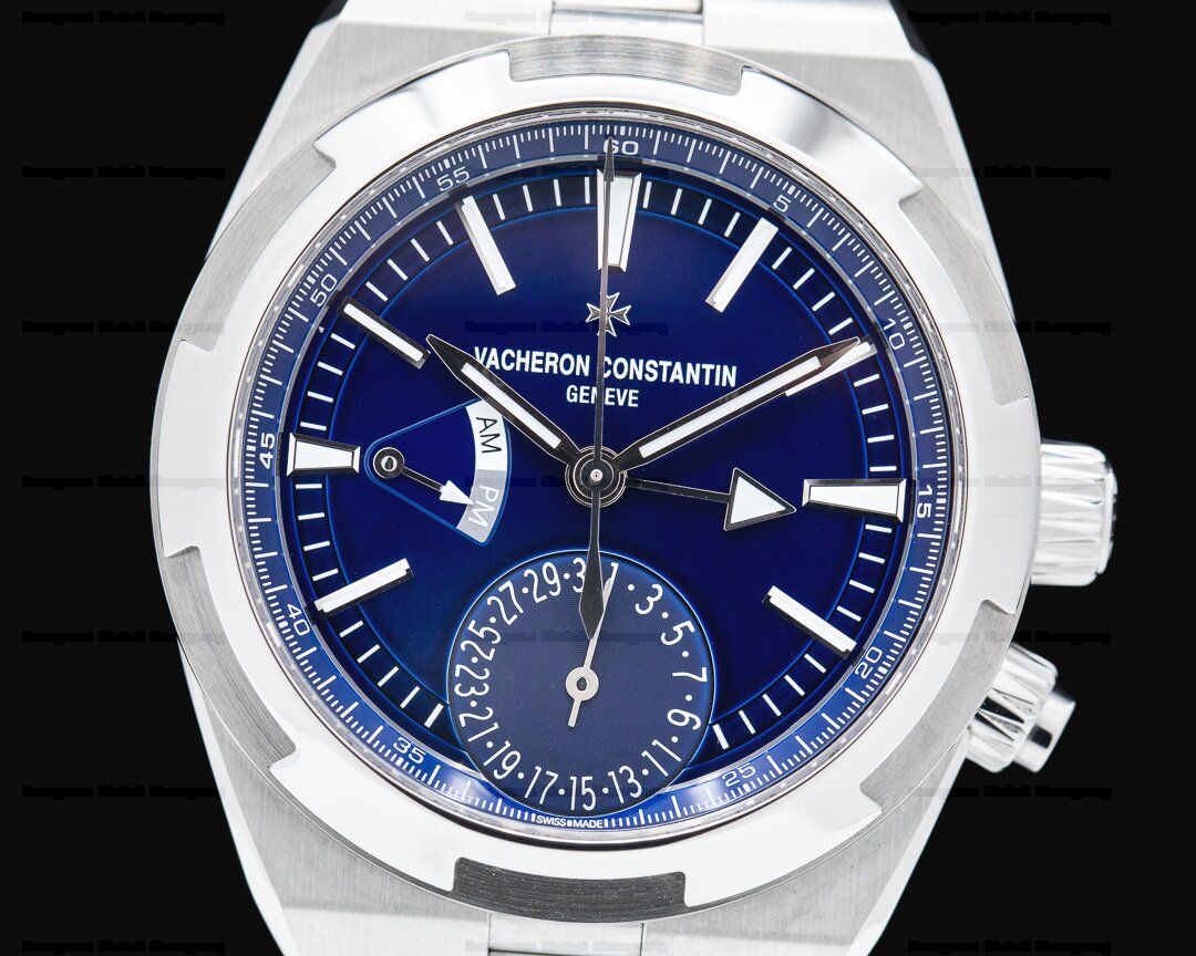 Vacheron Constantin Overseas Blue Dial Automatic Men's Dual Time Watch  7900V/110A-B334
