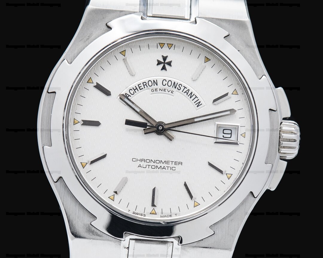 Vacheron Constantin 42042/423A Overseas 42042 Automatic silver Dial SS ...