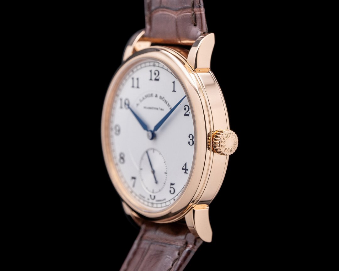 A. Lange and Sohne 235.032 1815 235.032 18K Rose Gold Silver Dial 38 ...