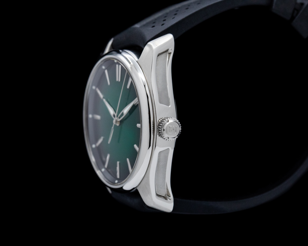 オーデコロン H. Moser & Cie. 3201-1201 Pioneer Centre Seconds Cosmic Green SS