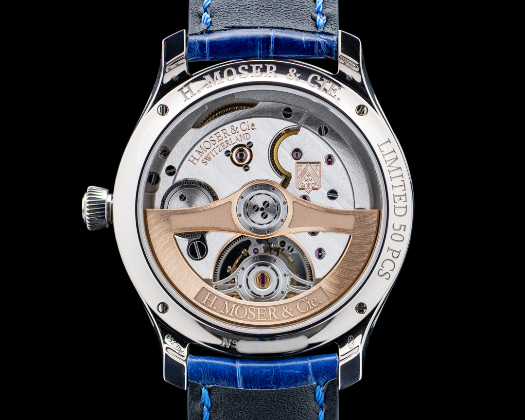 H. Moser & Cie. Endeavour Tourbillon Concept 18K White Gold