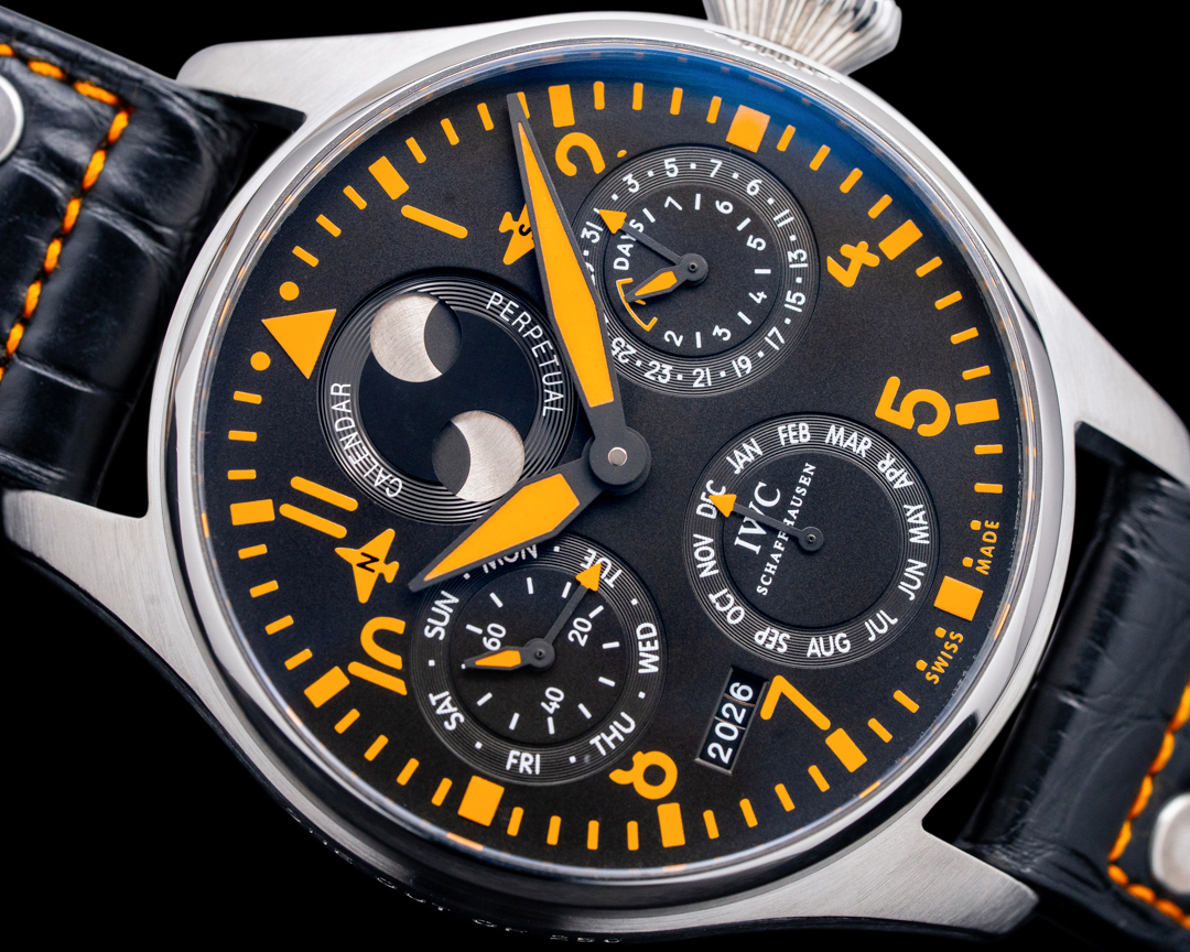 IWC IW502618 Big Pilot Perpetual Calendar SS Black Dial LIMITED