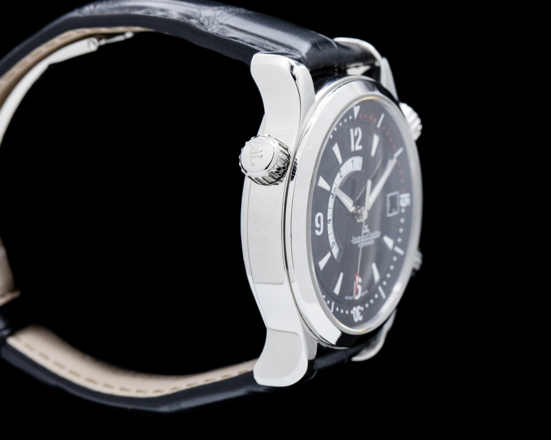 Jaeger-LeCoultre Master Compressor Memovox SS Black Dial 146.8.97