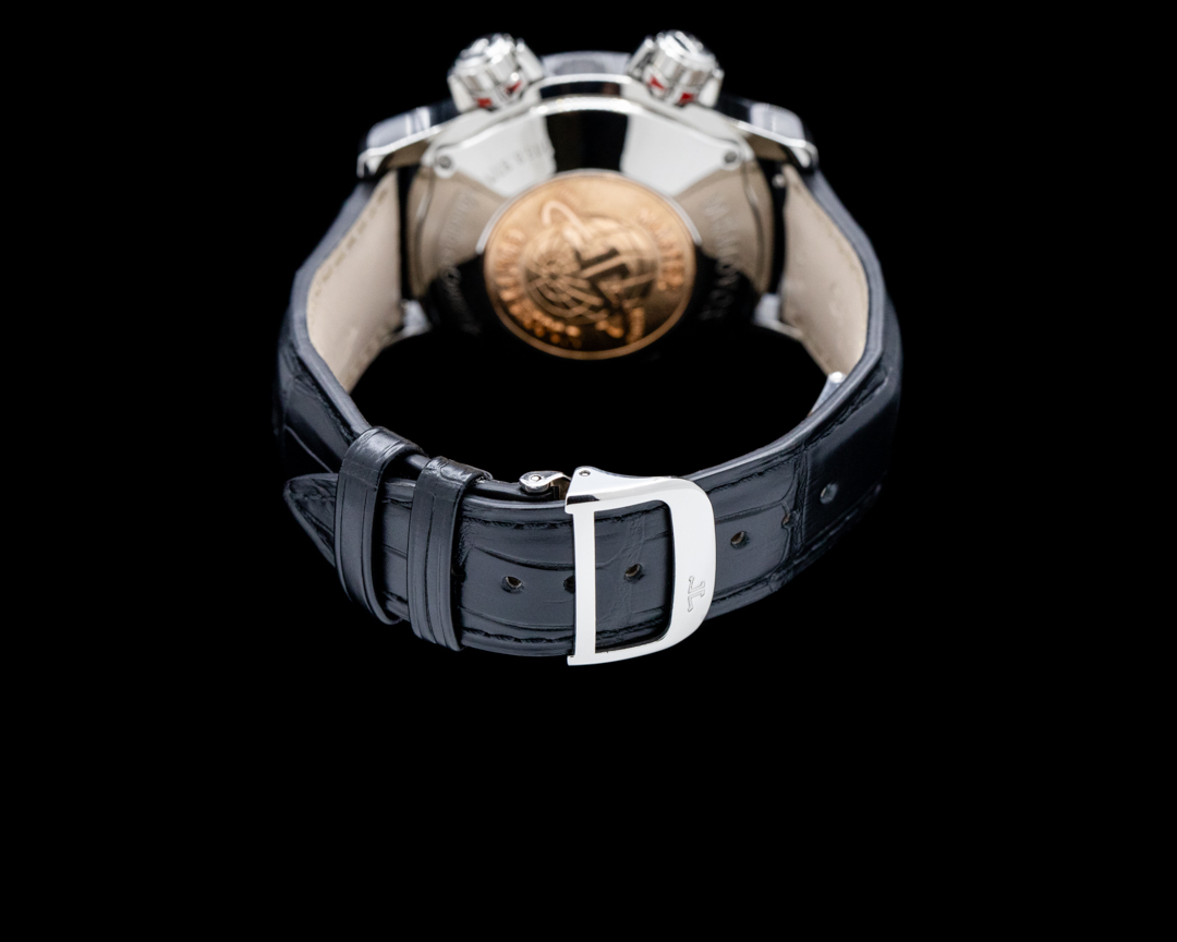 Jaeger-LeCoultre Master Compressor Memovox SS Black Dial 146.8.97