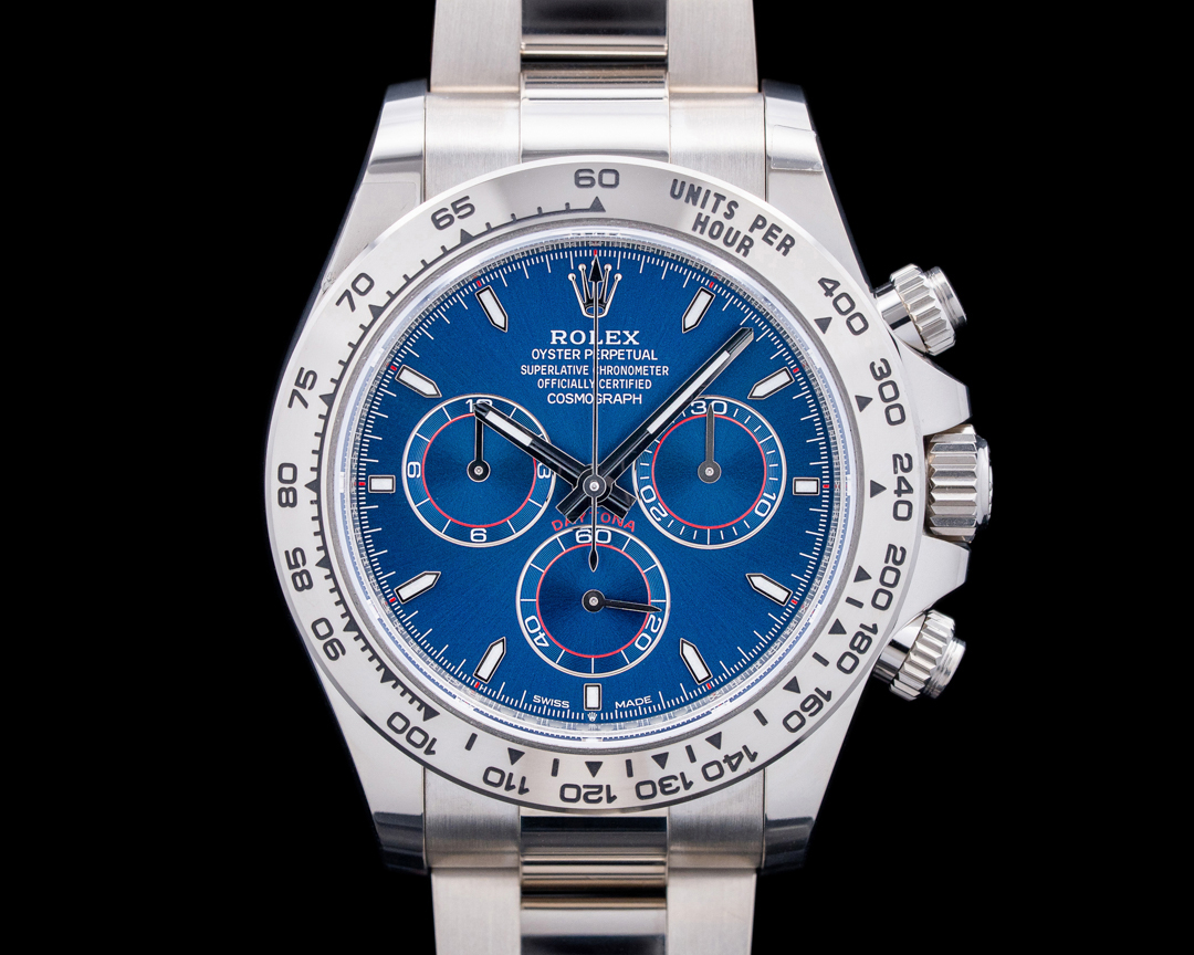 Rolex 126509 Daytona 18K White Gold Blue Dial 2026 126509 for Sale ...