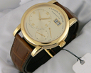 A. Lange and Sohne Lange 1 Yellow (yellow hands) Ref. 101.021
