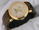 Jaeger LeCoultre Triple date Yellow Moon Red Date 17021
