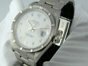 Rolex Oyster Date SS/SS White Ref. 15210