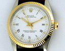 Rolex Oyster Perpetual 18k/SS Strap E Series Ref. 14233