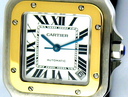 Cartier Santos Galbee 18k YG/SS XL Ref. W20099C4